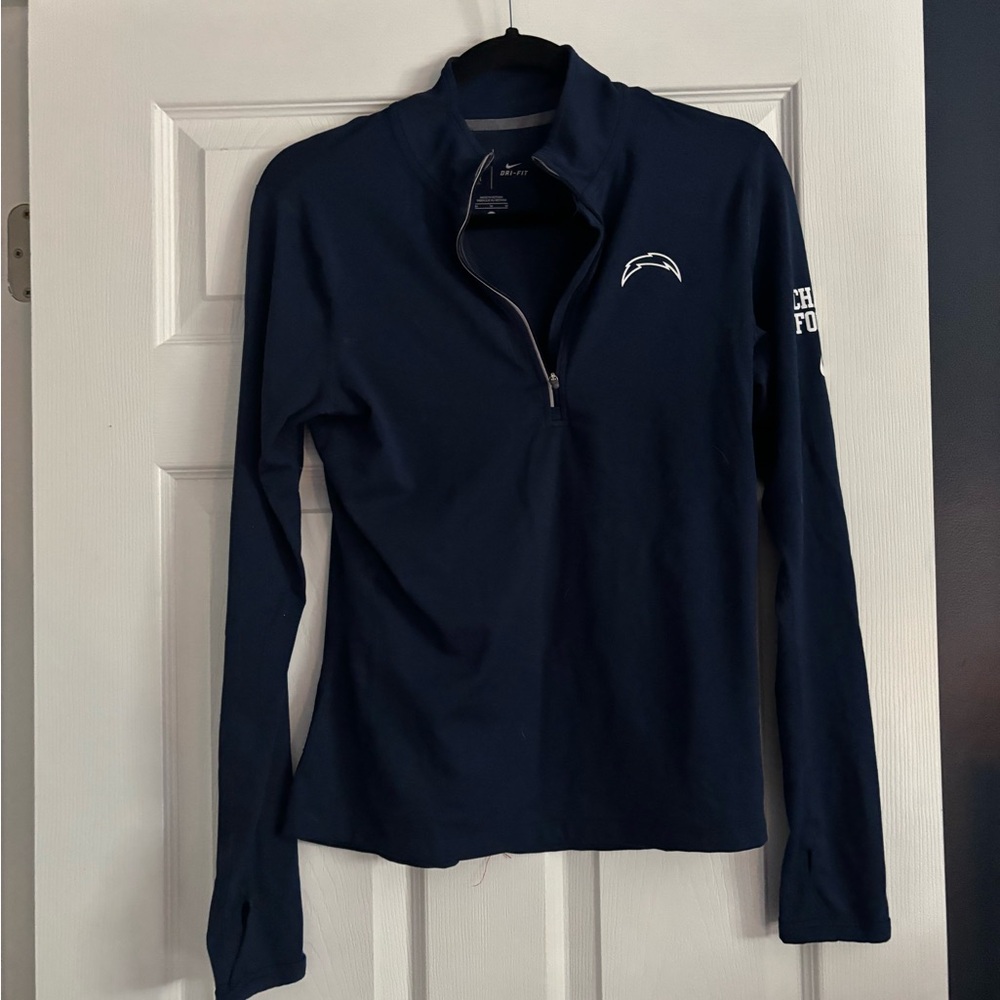 Women’s LA Chargers Quarter-Zip Sweatshirt